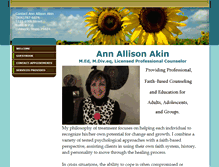 Tablet Screenshot of ann-akin.com